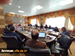 نشست سرپرستان سراهای دانشجویی با رئیس دانشگاه فرهنگیان استان کرمان  4