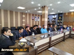 نشست سرپرستان سراهای دانشجویی با رئیس دانشگاه فرهنگیان استان کرمان  6