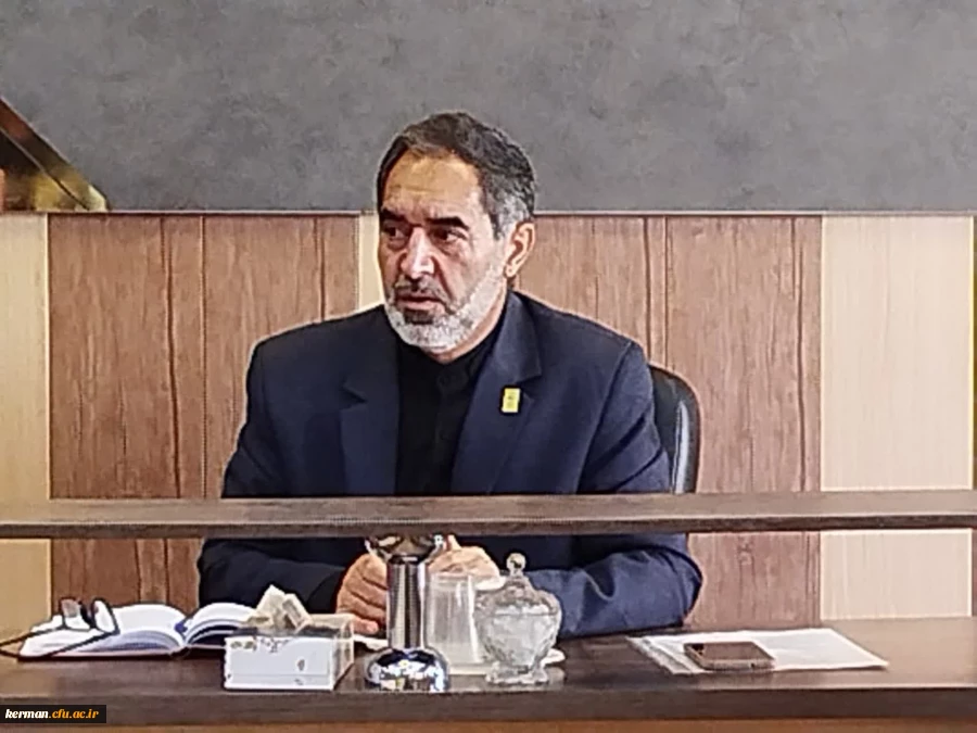 نشست سرپرستان سراهای دانشجویی با رئیس دانشگاه فرهنگیان استان کرمان  7