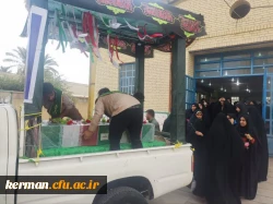  مراسم استقبال  دانشجومعلمان دانشگاه فرهنگیان مرکز امیرکبیر جیرفت از پیکر مطهرشهید گمنام  6