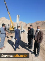 حصارکشی زمین دانشگاه جامع فرهنگیان استان کرمان 2