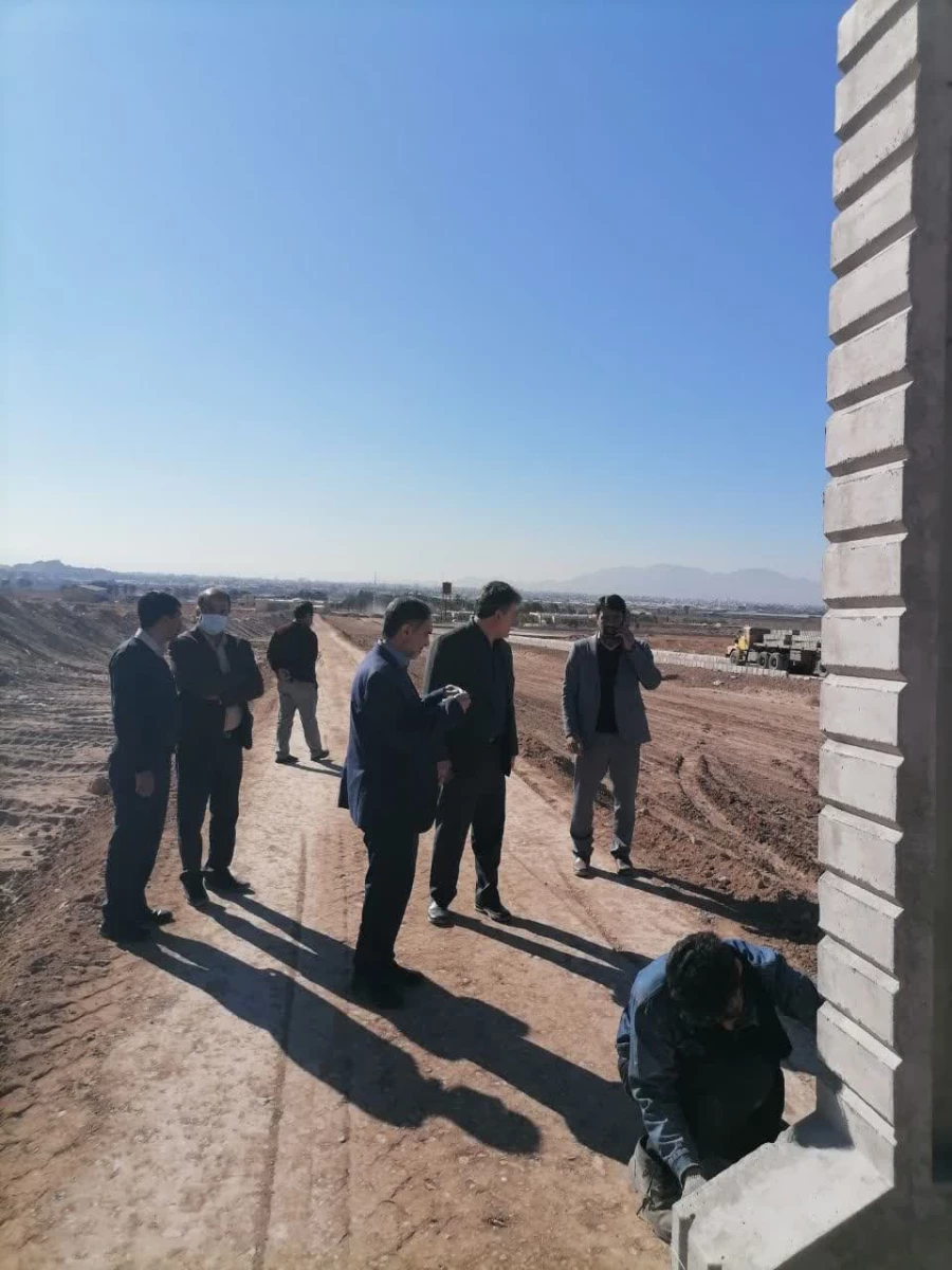 حصارکشی زمین دانشگاه جامع فرهنگیان استان کرمان 5