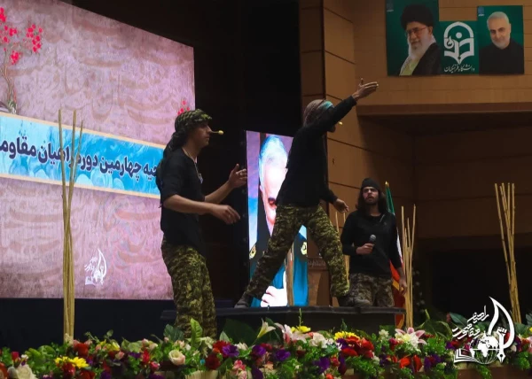 شبی خاطره انگیز همراه با دانشجو معلمان شرکت کننده اردوی راهیان مقاومت در دانشگاه فرهنگیان کرمان 3