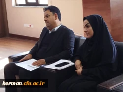 دیدار صمیمی رئیس دانشگاه فرهنگیان استان با مدیر کل دیوان محاسبات استان کرمان 2