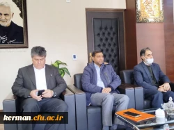 دیدار صمیمی رئیس دانشگاه فرهنگیان استان با مدیر کل دیوان محاسبات استان کرمان 3