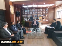 دیدار صمیمی رئیس دانشگاه فرهنگیان استان با مدیر کل دیوان محاسبات استان کرمان 4
