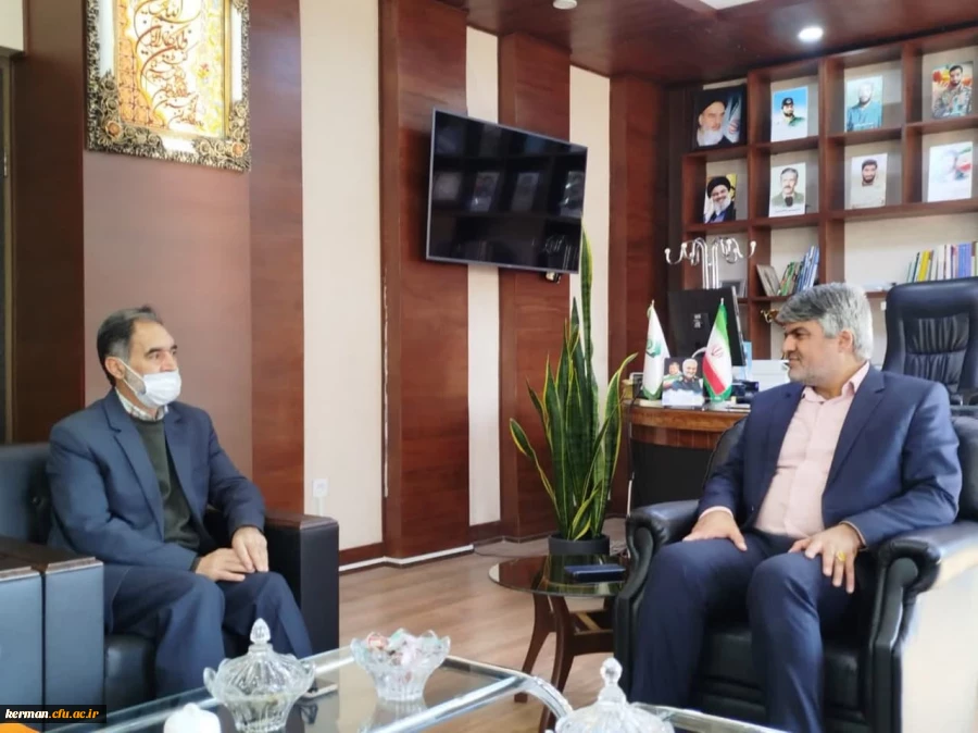 دیدار صمیمی رئیس دانشگاه فرهنگیان استان با مدیر کل دیوان محاسبات استان کرمان 5