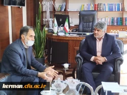 دومین دیدار رئیس دانشگاه فرهنگیان کرمان با مدیر کل دیوان محاسبات استان در خصوص نحوه پرداخت هزینه های رفاهی دانشجومعلمان 2