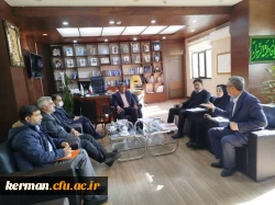 دومین دیدار رئیس دانشگاه فرهنگیان کرمان با مدیر کل دیوان محاسبات استان در خصوص نحوه پرداخت هزینه های رفاهی دانشجومعلمان 3