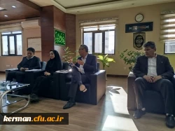 دومین دیدار رئیس دانشگاه فرهنگیان کرمان با مدیر کل دیوان محاسبات استان در خصوص نحوه پرداخت هزینه های رفاهی دانشجومعلمان 5