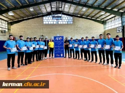  برگزاری دوره مربیگری سطح یک فوتسال ایران در دانشگاه فرهنگیان کرمان  3