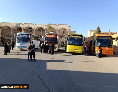 آغاز مرحله دانشگاهی  «طرح حامیم ۴»همزمان با اعزام کاروان زیارتی عتبات عالیات دانشجو معلمان دانشگاه فرهنگیان  استان کرمان 