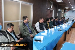 نشست صمیمی مسئولین دانشگاه فرهنگیان کرمان با عوامل اجرایی حوزه امور عمومی دانشگاه  8