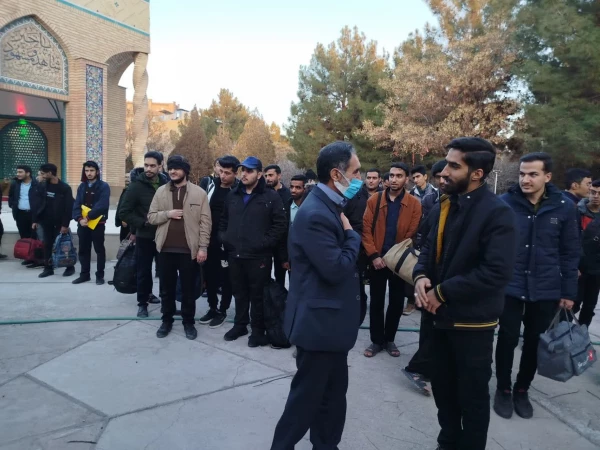 بدرقه دانشجو معلمان اعزامی به اردوی راهیان نور  13