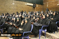 روایت دیدار حجت الاسلام قرائتی با دانشجومعلمان کزمانی در هوای بارانی 17