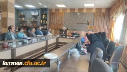 بررسی نقاط قوت و ضعف  دانشگاه در جلسه شورای مدیریت دانشگاه فرهنگیان کرمان 

 2