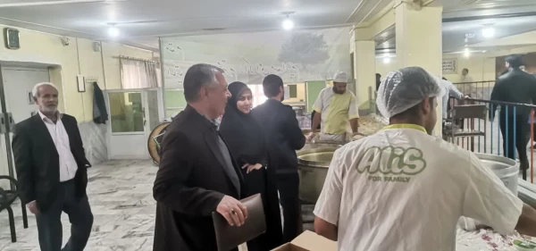 بازدید معاون هماهنگی وجمعی از مسؤلین دانشگاه فرهنگیان کرمان از آشپزخانه مرکزی دانشگاه 

 3