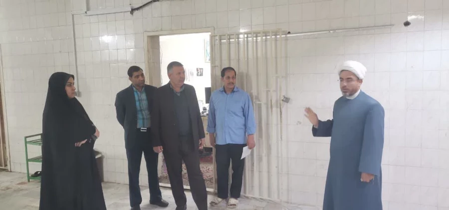 بازدید معاون هماهنگی وجمعی از مسؤلین دانشگاه فرهنگیان کرمان از آشپزخانه مرکزی دانشگاه 

 7