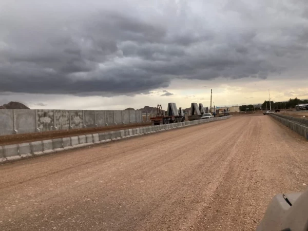 مرحله آخردیوارگذاری دانشگاه جامع فرهنگیان کرمان 3