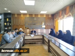 بررسی مسائل دانشجویی و آموزشی دراولین نشست شورای مدیریت دانشگاه فرهنگیان کرمان درسال جدید

 4