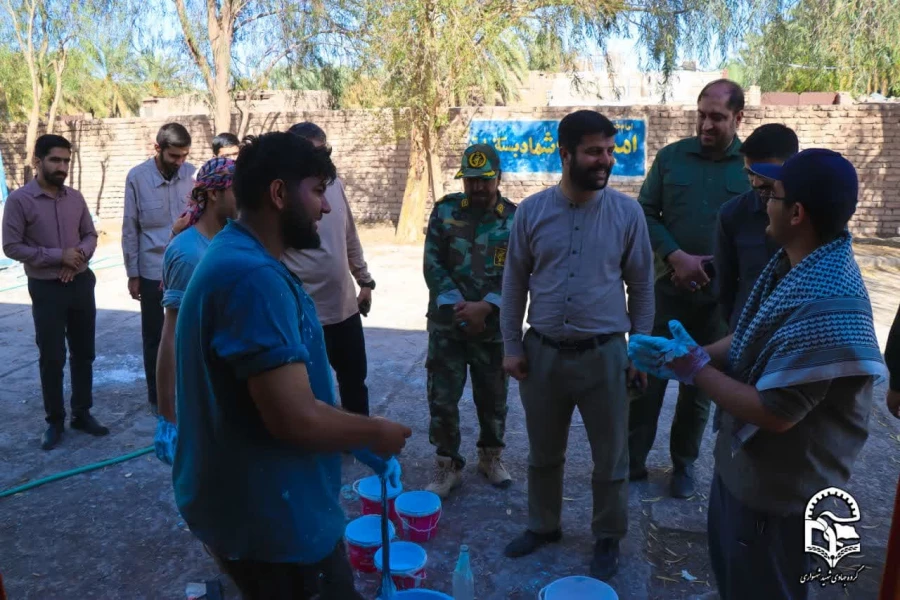 بازدید مسئول سازمان بسیج دانشجویی کشور از روند فعالیت های اردوی جهادی دانشگاه فرهنگیان 10
