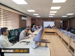 دومین نشست شورای مدیریت دانشگاه فرهنگیان کرمان درسال جاری  3