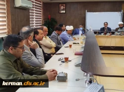 دومین نشست شورای مدیریت دانشگاه فرهنگیان کرمان درسال جاری  6