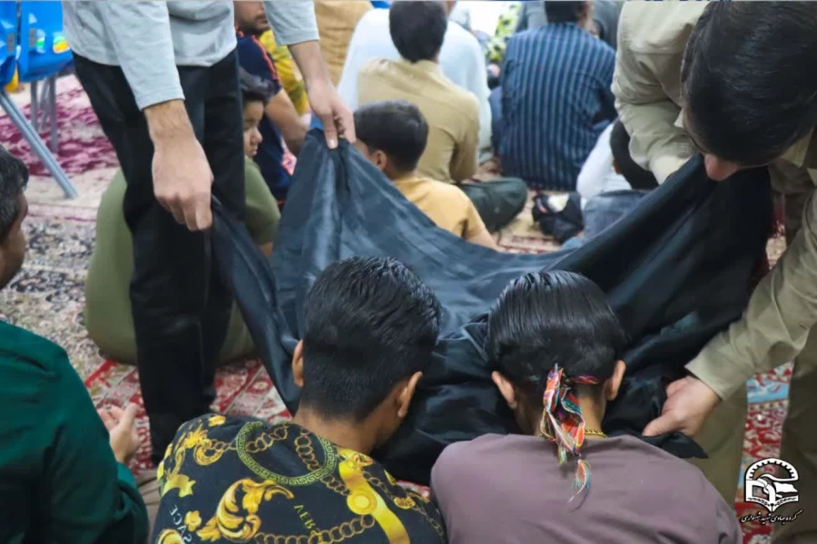  برگزاری جشن عیدفطر در اردوی جهادی دانشگاه فرهنگیان استان کرمان 2