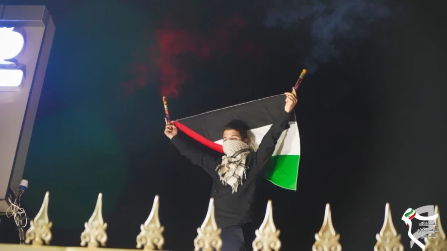 تجمع دانشگاهیان دانشگاههای کرمان در اعتراض به نسل کشی رژیم صهیونیستی علیه مردم مظلوم غزه  2