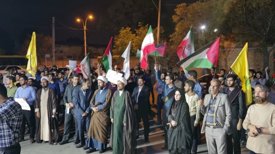 تجمع دانشگاهیان دانشگاههای کرمان در اعتراض به نسل کشی رژیم صهیونیستی علیه مردم مظلوم غزه  6