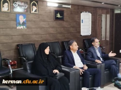 دیدار نوروزی رئیس دانشگاه فرهنگیان استان و مدیر کل آموزش و پرورش استان کرمان

 2