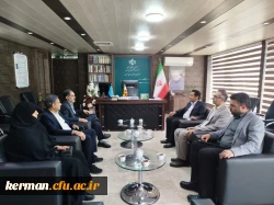 دیدار نوروزی رئیس دانشگاه فرهنگیان استان و مدیر کل آموزش و پرورش استان کرمان

 4