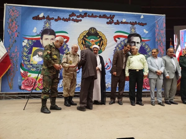 تجلیل از دکتر توان در بیست و ششمین سالروز شهادت  امیر سپهبدعلی صیاد شیرازی 5