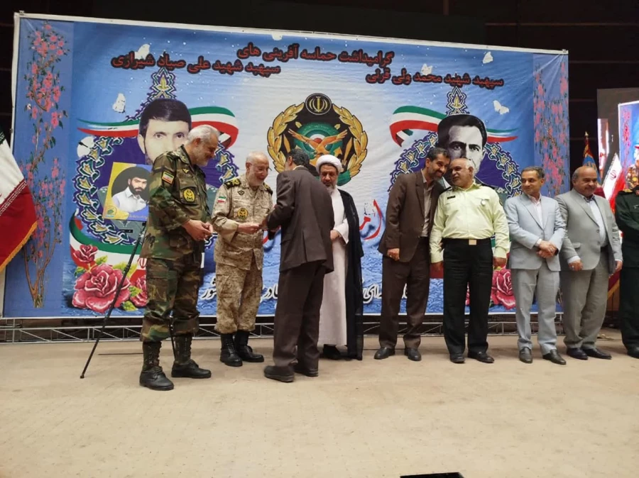 تجلیل از دکتر توان در بیست و ششمین سالروز شهادت  امیر سپهبدعلی صیاد شیرازی 5