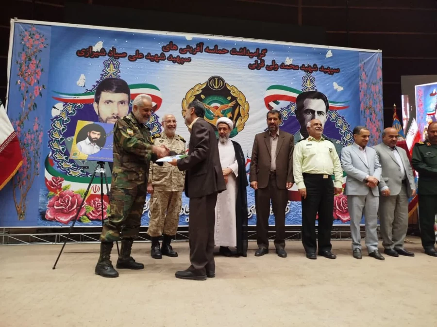 تجلیل از دکتر توان در بیست و ششمین سالروز شهادت  امیر سپهبدعلی صیاد شیرازی 6