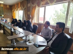 تشکیل شورای مدیریت دانشگاه فرهنگیان استان کرمان با تاکید برصرفه جویی در مصرف آب و برق 

 3