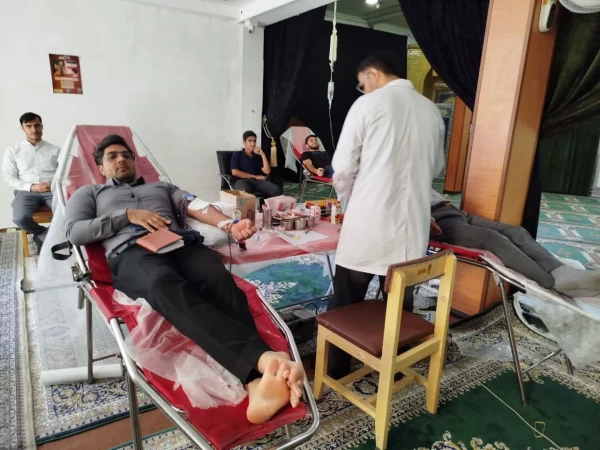 اجرای پویش اهدای خون توسط معاونت دانشجویی پردیس خواجه نصیرالدین طوسی دانشگاه فرهنگیان کرمان 

 4