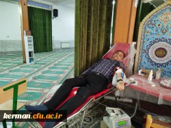 اجرای پویش اهدای خون توسط معاونت دانشجویی پردیس خواجه نصیرالدین طوسی دانشگاه فرهنگیان کرمان 

 7