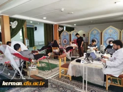 اجرای پویش اهدای خون توسط معاونت دانشجویی پردیس خواجه نصیرالدین طوسی دانشگاه فرهنگیان کرمان 

 9