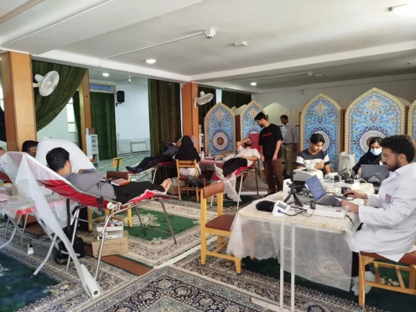 اجرای پویش اهدای خون توسط معاونت دانشجویی پردیس خواجه نصیرالدین طوسی دانشگاه فرهنگیان کرمان 

 9