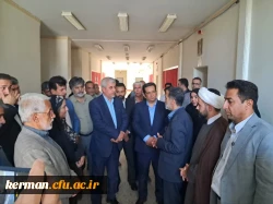 دانشگاه فرهنگیان مرکز امیرکبیر میزبان مدیرکل آموزش وپرورش استان و مسئولین شهرستان جیرفت 

 5