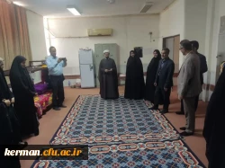 بازدید رئیس دانشگاه فرهنگیان استان از سراهای دانشجویی در مرکز امیرکبیر جیرفت
 2