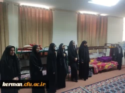 بازدید رئیس دانشگاه فرهنگیان استان از سراهای دانشجویی در مرکز امیرکبیر جیرفت
 3