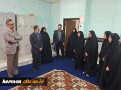 بازدید رئیس دانشگاه فرهنگیان استان از سراهای دانشجویی در مرکز امیرکبیر جیرفت
 8