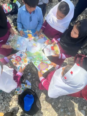 بازدید علمی از مدارس  چند پایه جلگه عشایری شهر بلوک شهرستان جیرفت

 3