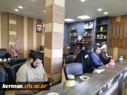 نشست مشترک دانشگاه فرهنگیان و ستاداقامه نماز استان کرمان 

 3