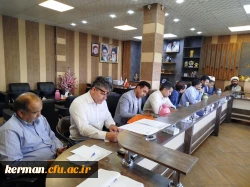 شورای مدیریت دانشگاه فرهنگیان استان با محوریت تعمیر و تجهیز تشکیل جلسه داد.
 4