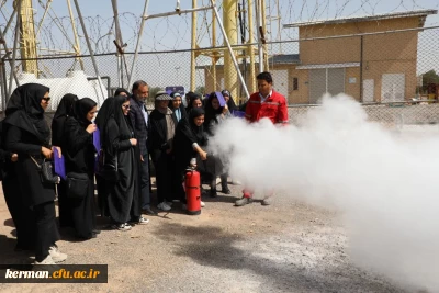 بازدید دانشجومعلمان دانشگاه فرهنگیان مرکز رفسنجان از شرکت خطوط لوله و مخابرات نفت جنوب شرق ایران 