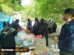 بازدید مسئولین دانشگاه فرهنگیان استان از بازارچه محصولات بومی محلی دانشجویی در پردیس خواجه نصیرالدین طوسی  4