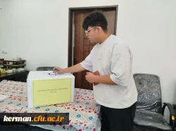 بازدید رئیس دانشگاه فرهنگیان استان کرمان از روند برگزاری انتخابات شورای صنفی،رفاهی پردیس خواجه نصیرالدین طوسی  9